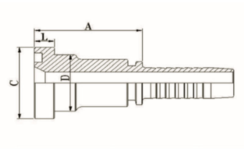 SAE 法兰 3000PSI ISO 12151-3-SAE J516