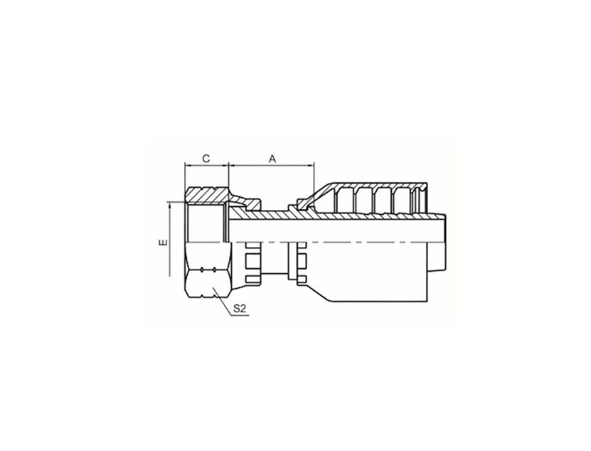美制ORFS内螺纹平面 ISO 12151-1 SAE J516